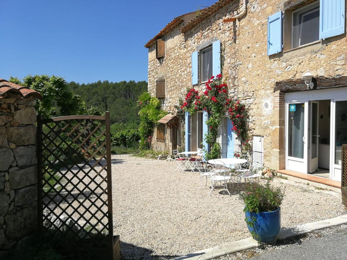 Bastide Provencale Les Muriers D'Engaspaty Seillans Exteriör bild