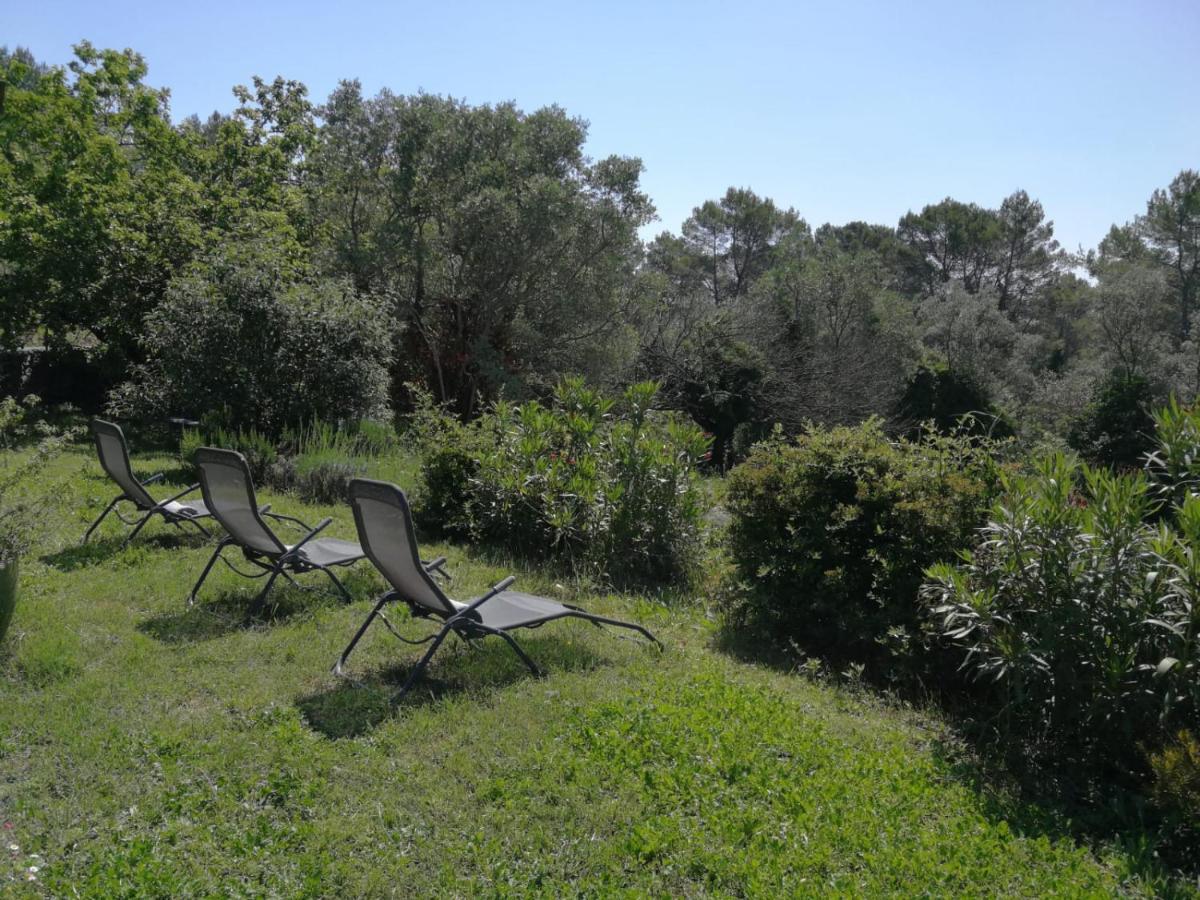 Bastide Provencale Les Muriers D'Engaspaty Seillans Exteriör bild
