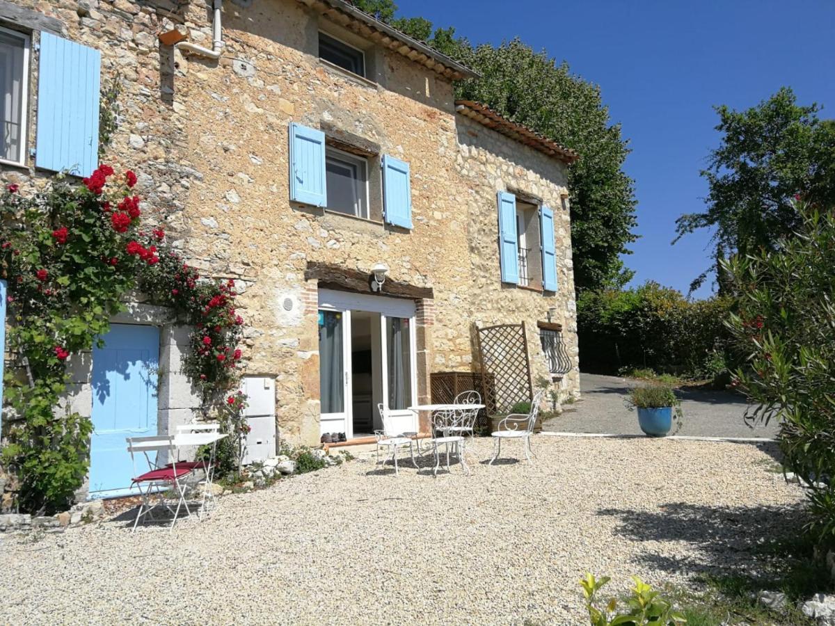 Bastide Provencale Les Muriers D'Engaspaty Seillans Exteriör bild