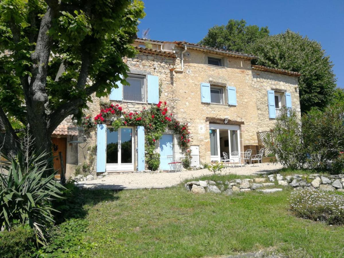 Bastide Provencale Les Muriers D'Engaspaty Seillans Exteriör bild