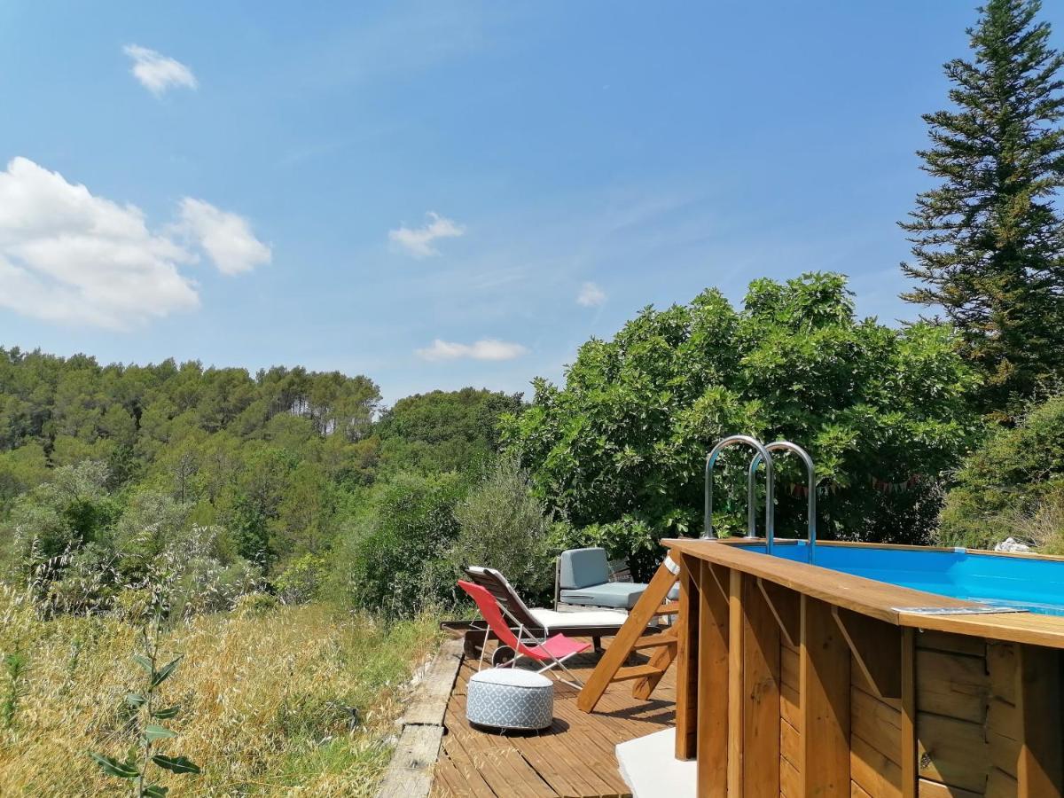 Bastide Provencale Les Muriers D'Engaspaty Seillans Exteriör bild